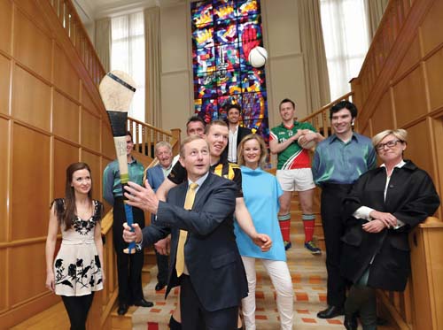 Taoiseach Enda Kenny gathered  in Dublin with organizers of iFest as plans for this first major Irish Festival were announced this summer. The three-day event boasts that it will present the “Best of Ireland.”  	Photo courtesy iFest Boston